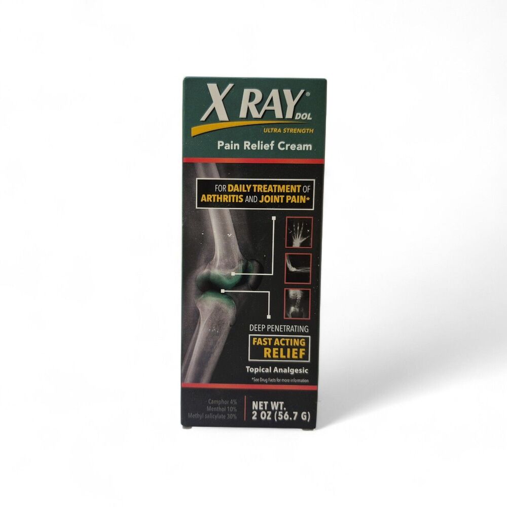 X Ray Dol Ultra Strength Cream For Arthritis &  Joint Pain 2 oz EXP 01/2027
